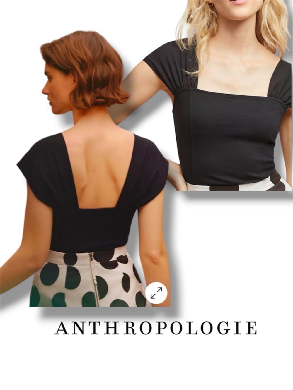 Rendezvous Top Anthropologie Meadow Rue Cropped Size Small